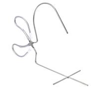 KONTONTY Pinza per Smaltatura Ceramica Acciaio Inossidabile Strutturata e Resistente per Ceramisti e Modellisti Argilla Facile da Usare e