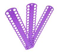 KONTONTY Plastica Organizzatore Fili Ricamo 3 Pezzi 37 Fori | Piastra Compatta e Portatile, Uso per Lavori di Ago e Cucito, Struttura Robusta in Plastica