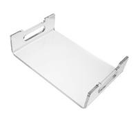 KONTONTY Rack Elevato per Monitor Pc da Scrivania Supporto per Monitor Portatile Singolo Rialzo per Schermo del Computer Ripiano Multifunzionale per Casa
