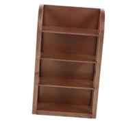 KONTONTY Scaffale Espositivo Miniatura Realistica Per Casa Delle Bambole Libreria Per Miniature Decorazione Per Miniature Espositore Per Mini Mobili Per Casa Delle Bambole
