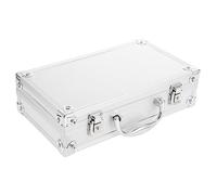 KONTONTY Scatola Alluminio con Chiusura Contenitore Portatile per Pronto e Gadget Dimensioni Compatte