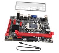 KONTONTY Scheda Madre Per Computer Desktop Matx 1155 Doppio Slot Ddr3 Molteplici Porte E Scheda Di Rete 100 Mbps