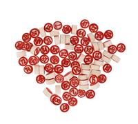 KONTONTY Set di 90 pezzi in legno con numeri di scacchi, numerati su entrambi i lati, pedagogici per giochi da tavolo logici, piacevoli al tatto, versatili per scacchiera e