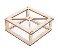 KONTONTY Set Di Materiale Per Proiettore Scientifico Olografico 3d Fai Da Te Proiettore 3d Non Finito Forniture Per Esperimenti Ottici Di Proiezione Olografica