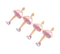 KONTONTY Statuina Di Ballerina Principessa Rotante Accessori Per Carillon Portagioie Artigianato Squisito Per Collezionisti Delicate Statuette Di Danza
