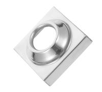 KONTONTY Supporto Per Bandiera in Acciaio Inox Base Quadrata A Sfera Per Impieghi Gravosi Supporto Per Asta Bandiera Da Giardino Per Uso Esterno Decorazione