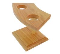 KONTONTY Supporto per Cono in Legno per Sushi e Cibo, 2 Fori
