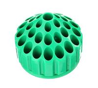 KONTONTY Supporto per Punte da Trapano Organizer Porta Punta in ABS Leggero E Resistente Vassoio Portaoggetti Salvaspazio Design Girevole Pratico