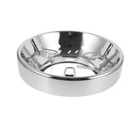 KONTONTY Supporto Per Wok in Acciaio Inox Per Fornello A Gas Griglia Per Wok Antivento Supporto Per Padella Resistente Alle Alte Temperature