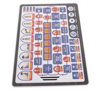 KONTONTY Tappetino Interattivo Per Bambini in Arabo Dispositivo Per L'apprendimento Della Lingua Araba Blocco Per L'apprendimento Del Corano Macchina Per L'educazione Precoce