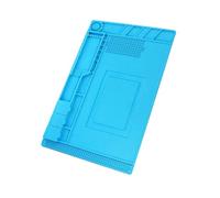 KONTONTY Tappetino Magnetico Silicone Resistente Al Calore Per Riparazioni Elettroniche Pad Da Lavoro Antistatico Per Smartphone e Piccole Parti Isolante e Organizzatore Per e Componenti