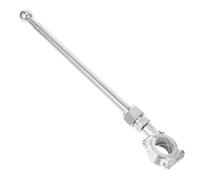 KONTONTY Telescopica in Acciaio per Bici Supporto Resistente per Bandiere di Sicurezza Facile Montaggio Attrezzi per Pubblicità Esterna