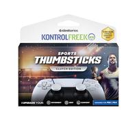 KontrolFr lutch Gommini per Controller PS5 | 2x Mid-Rise Bombati per PS5 & PS4 | Controllo per Giochi di Sport come EA FC & NBA 2K