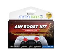 KontrolFr im Boost Kit FPS Freek Inferno Gommini per Controller PS5 | Rialzi Analogici Alti & Medi per PlayStation 5 & PS4 | Massima Precisione FPS | Rosso