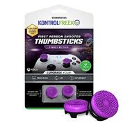 KontrolFr PS Fr renzy Gommini per Controller Xbox | 1 Rialzo Alto e 1 Medio per Xbox Series X|S & Xbox One | Più Mira & Controllo | Viola