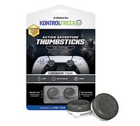 KontrolFreek CQC Classic per controller Playstation 4 e Playstation 5 - levette ad alte prestazioni - 2 concave - Grigio/Bianco
