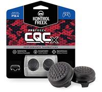KontrolFr QCX Levette per PlayStation 4 Controller (PS4) | 2 medie convessi Levette Performance | Nero