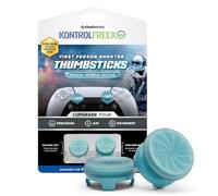 KontrolFr irst Person Shooter Thumbsticks - Frozen Inferno Edition | Ultra-aderente GripTek™ | PlayStation 4 (PS4), PlayStation 5 (PS5) Controller | Blu