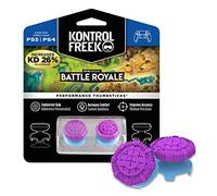 KontrolFr PS Fr attle Royale per PlayStation 4 (PS4) e PlayStation 5 (PS5) | Bacchette per le prestazioni | 2 alte convesse (cupolate)| Viola