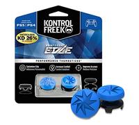 KontrolFreek FPS Freek Edge per Playstation 4 (PS4) e Playstation 5 (PS5), levette ad alte prestazioni, 1 convessa a vita alta, 1 convessa a vita bassa, blu