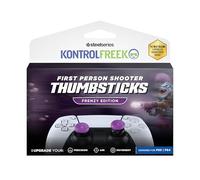KontrolFreek FPS Freek Frenzy Gommini per Controller PS5 | 1 Rialzo Alto e 1 Medio per PS5 & PS4 | Più Mira & Controllo per FPS | Viola