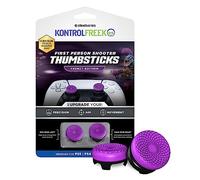 KontrolFreek FPS Freek Frenzy Gommini per Controller PS5 | 1 Rialzo Alto e 1 Medio per PS5 & PS4 | Più Mira & Controllo per FPS | Viola