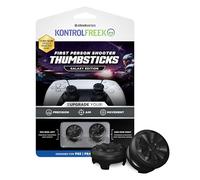 KontrolFreek FPS Freek Galaxy Black per PlayStation 4 e PlayStation 5 - Performance Thumbsticks - 1 High-Rise - 1 Mid-Rise - Nero