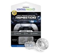 KontrolFreek FPS Freek Galaxy Crystal Gommini per Controller PS5 | Rialzi Analogici per PS5 & PS4 | Precisione & Aim Assist | Trasparente