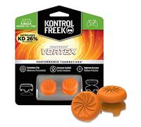 KontrolFr PS Freek Vortex per Xbox One e Xbox Series X Controller | Levette Performance | 1 alta convessa, 1 media Concava | Arancione