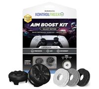 KontrolFreek Kit Aim Boost per controller Playstation 5 (PS5) e Playstation 4 (PS4), include levette e anelli di precisione, Black Galaxy Edition
