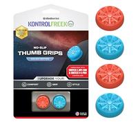KontrolFreek No-Slip Galaxy Edition Gommini per Switch | Performance Thumbsticks per Nintendo Switch Pro & Joy-Con | Rosso & Blu