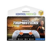 KontrolFreek Omni Gommini per Controller PS5 | 2x Low-Rise Concavi per PS5 & PS4 | Grip Migliorato per Tutti i Generi | Arancione