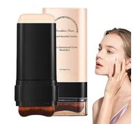 Konturstift, Concealerstift | Natürlicher Foundation-Gesichtsstift Mit Pinsel | Konturstifte, Foundation Mit Leichtem Finish Für Nase, Stirn, Wangenhöhlen, Muttertag, Büros