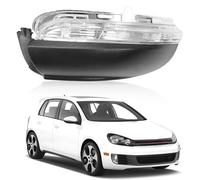 Konuooer Indicatori di direzione specchietto retrovisore per Golf 6 MK6 /GTI / R20, Freccia luci spiegelblinker Laterale per Tou-ran 2011-2015 5K0949101(Sinistra - Lato Conducente)