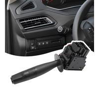 Konuooer Interruttore a colonna sterzo 9623641569, Compatibile con Berlingo, Jumpy, Saxo, 106, 206, 306, Expert, Partner, Scudo, Scudo Box, Nero, Switch a leva, Manuale