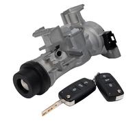 Konuooer Interruttore di accensione Blocco accensione + 2 chiavi telecomando per A3 Q3 TT Seat Alte Leon Beetle Golf Jetta Passat Bloccasterzo Alloggiamento bloccasterzo 1K0905851B 1K0905865