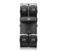 Konuooer Interruttore Pulsantiera Alzacristalli per Golf 6 Je-tta 5ND959857,Electric Power Pulsante Interruttore Finestra per Polo Passat Caddy Tiguan Touran 5K4959857