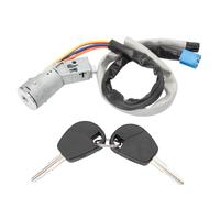 Konuooer Neiman Antifurto di sterzo Interruttore di Avvio di Blocco di Accensione con 2 Chiavi Compatibile per Peugeot Partner per Citroen Berlingo 4162CF 4162CH
