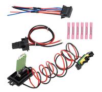 Konuooer Resistenza al motore del ventilatore di riscaldamento compatibile con Clio 3 Scenic 2,7701209803,Kit di resistenza del motore del ventilatore con cablaggio compatibile con MK3 Grand Modus
