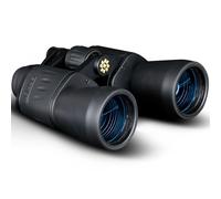 KONUS | KONUSVUE 10x50 Binocolo Classico con Zoom 10x50 Gommato Nero, Messa a Fuoco Centrale