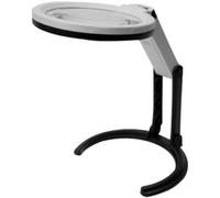 KONUS FLEXO-120 Lente da Lavoro, Zoom 2x-5x con Luce, Batterie Incluse