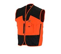 Konustex Gilet da Caccia GAMETOP Arancione Resistente all’Acqua, Battuta al Cinghiale #289