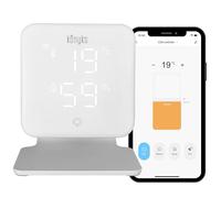 Konyks Climpac - Termostato Wi-FI per Condizionatori e Pompe di Calore Aria Controllo Remoto, Controllo Vocale, Termometro e Igrometro integrati