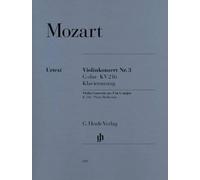 Konzert 3 G-Dur KV 216 Vl Orch. Violine, Klavier: Instrumentation: Violin and Piano, Violin Concertos