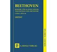 Konzert C-Dur Op 56 (Tripelkonzert). Studien-Edition