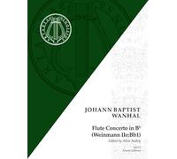 Konzert für Flöte in B: Flöte, 2 Violinen, Viola, Violoncello. Partitur.