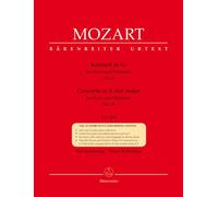 Konzert für Horn und Orchester Nr. 4 Es-Dur KV 495. BÄRENREITER URTEXT. Klavierauszug, Stimmen, Urtextausgabe
