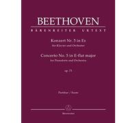 Konzert für Klavier und Orchester Nr. 5 Es-Dur op. 73. Partitur. Bärenreiter Urtext