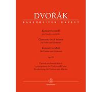 Konzert für Violine und Orchester a-Moll op. 53. Klavierauszug mit Einzelstimme, BÄRENREITER URTEXT