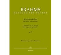 Konzert für Violine und Orchester D-Dur op. 77.BÄRENREITER URTEXT. Klavierauszug, Urtextausgabe